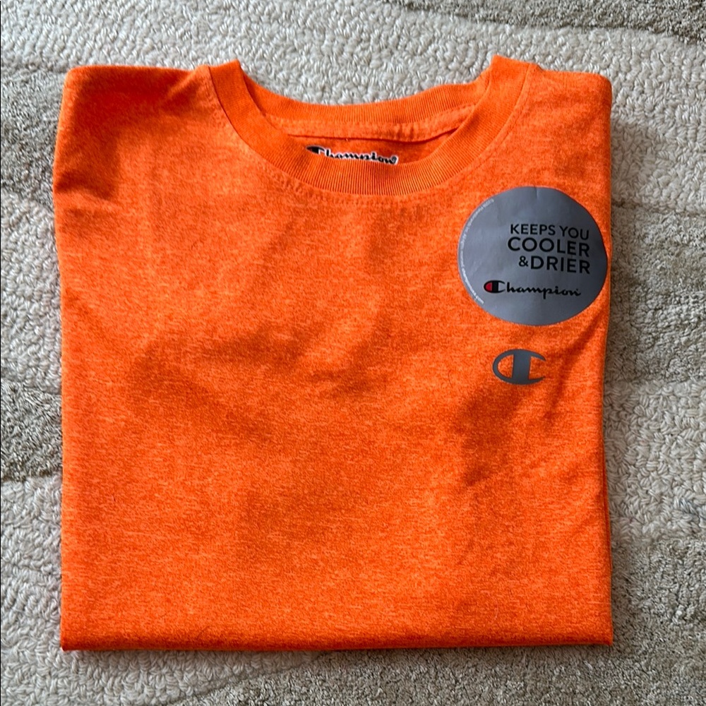 Champion Orange T-Shirt — brand new!